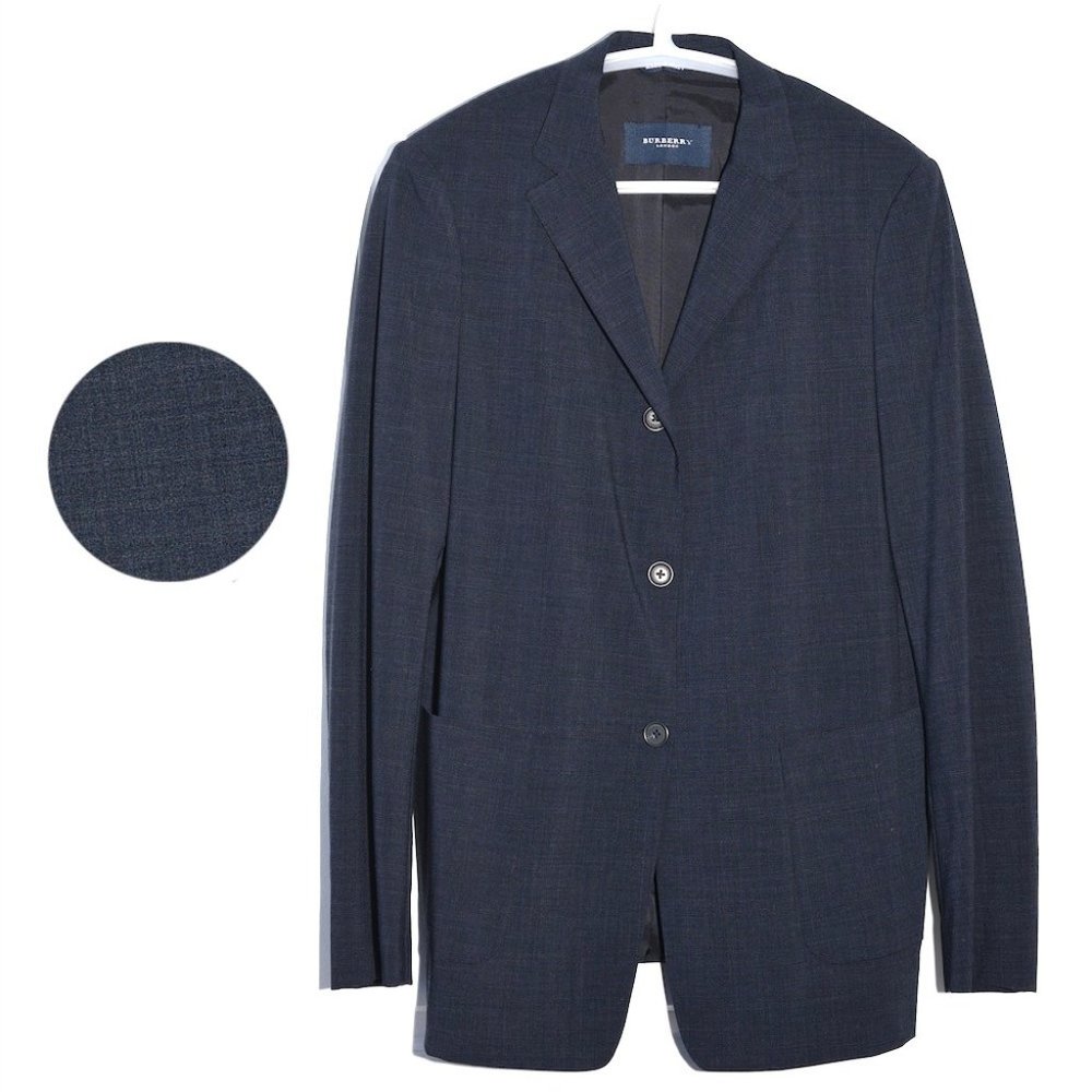 Unworn Burberry Ardmore 75% Wool Blazer (has flaws)